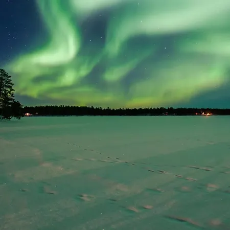 Moekki - The White Blue Wilderness Lodge Inari Exterior photo